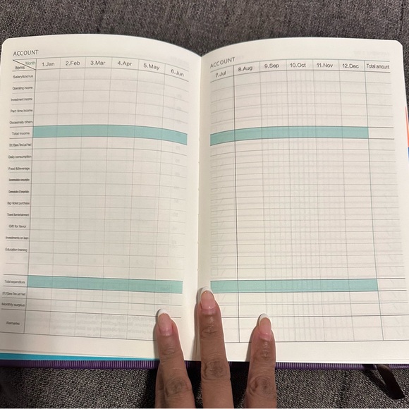 2025 Sanrio Kuromi A5 Daily Planner 400 pages - Picture 10 of 15